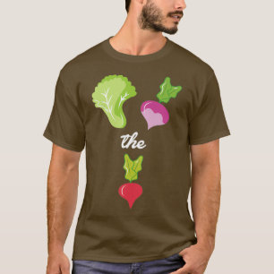 Camiseta Presente Vegetariano Deixe-Nos Aumentar O Amor De 