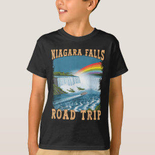 Camiseta Presente Viagem de Carro Cataratas do Niágara Féri