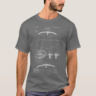 Camiseta Presente vintage de Futebol 1903 Patente para Aman