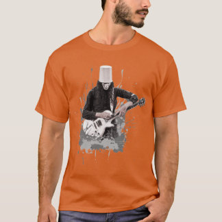 Camiseta Presente vintage de rock Buckethead