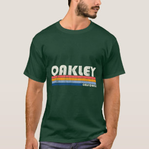 Camiseta Presente Vintage Oakley Ca estilo 70S 80S