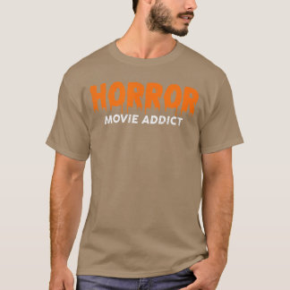 Camiseta Presente vintage para viciado em filme de terror e