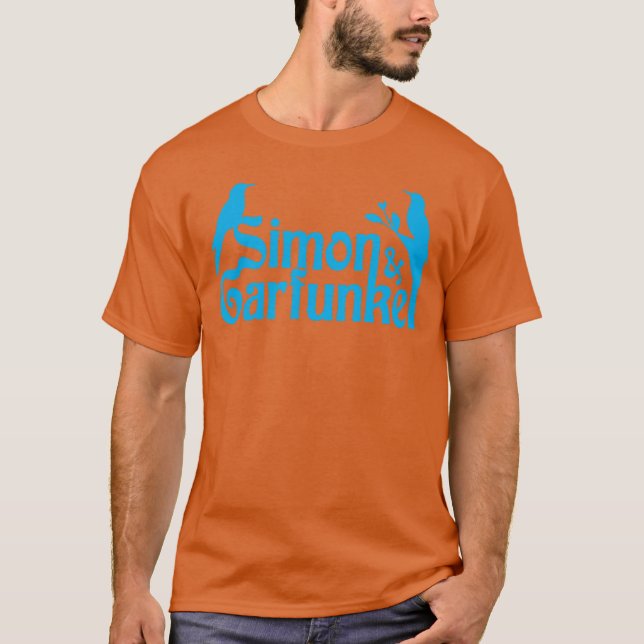 Camiseta Presente vintage Simon Garfunkel Birds (Frente)