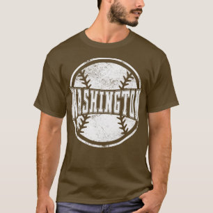 Camiseta Presente Vintage Washington Baseball Team