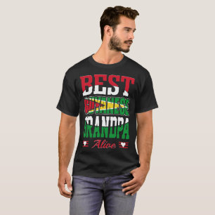 Camiseta Presente vivo do melhor vovô guianês