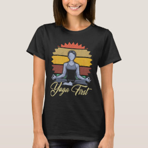 Camiseta Presente Zen Meditação Primeiro Yoga 