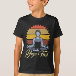 Camiseta Presente Zen Meditação Primeiro Yoga