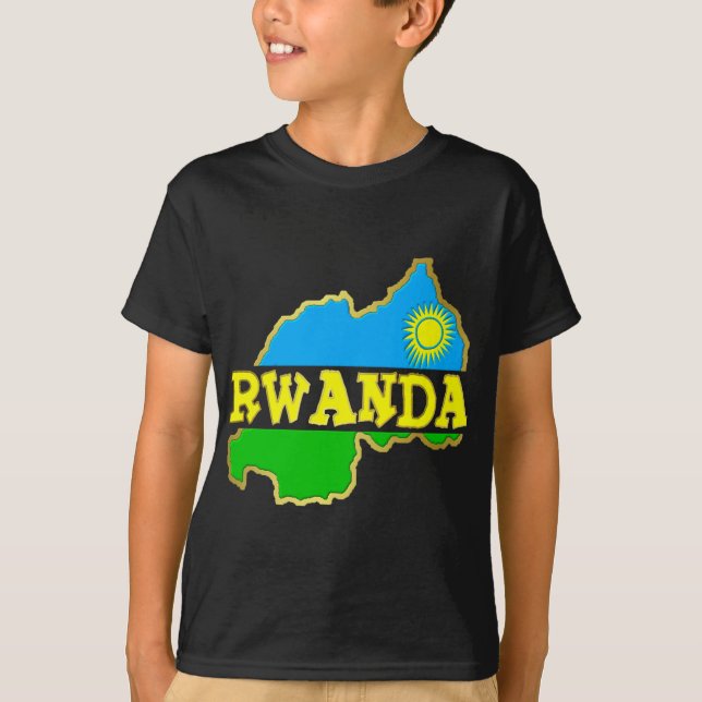 Camiseta Presentes 2 de Rwanda (Frente)