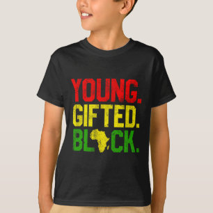 Camiseta Presentes afro-americanos dotados de história negr
