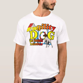 Camiseta Presentes alemães da agilidade do ponteiro de