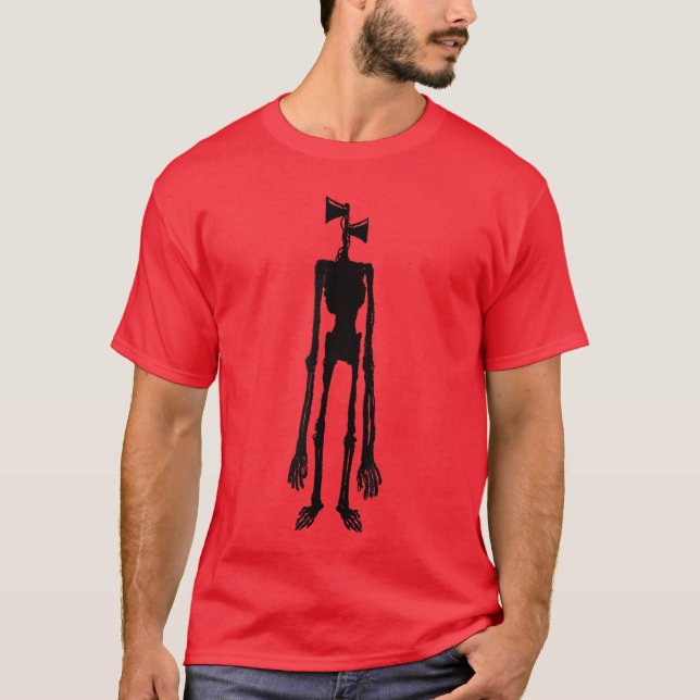 Camiseta presentes assustadores meme jogador crianças menin (Frente)