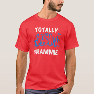 Camiseta Presentes azuis totalmente impressionantes do