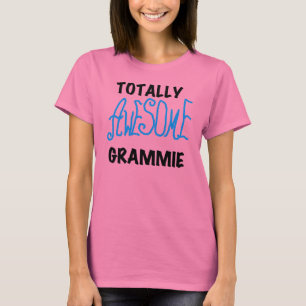 Camiseta Presentes azuis totalmente impressionantes dos