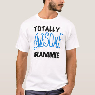 Camiseta Presentes azuis totalmente impressionantes dos