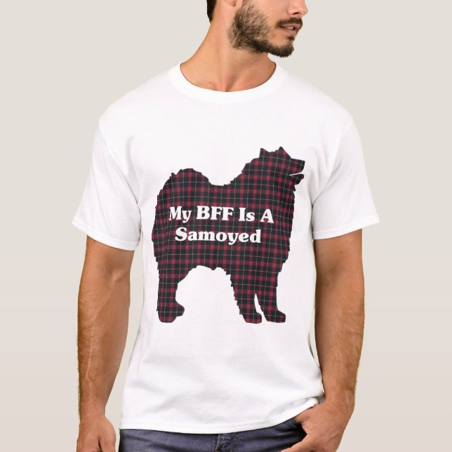 Camiseta Presentes BFF Samoyed (Frente)