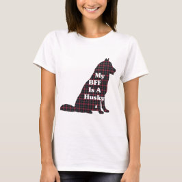 Camiseta Presentes BFF Siberianos HUSKY