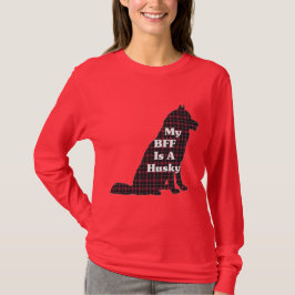 Camiseta Presentes BFF Siberianos HUSKY