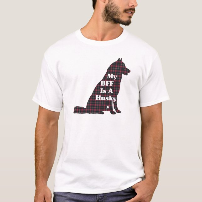 Camiseta Presentes BFF Siberianos HUSKY (Frente)