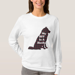 Camiseta Presentes BFF Siberianos HUSKY