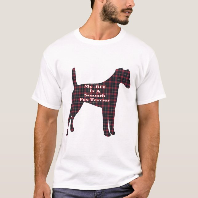 Camiseta Presentes BFF Suaves de Fox Terrier (Frente)
