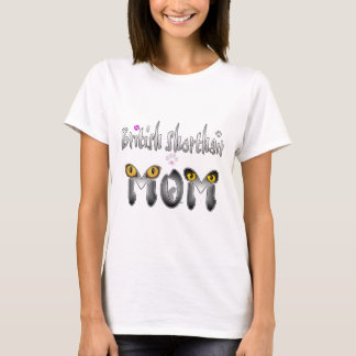 Camiseta Presentes britânicos da mamã de Shorthair