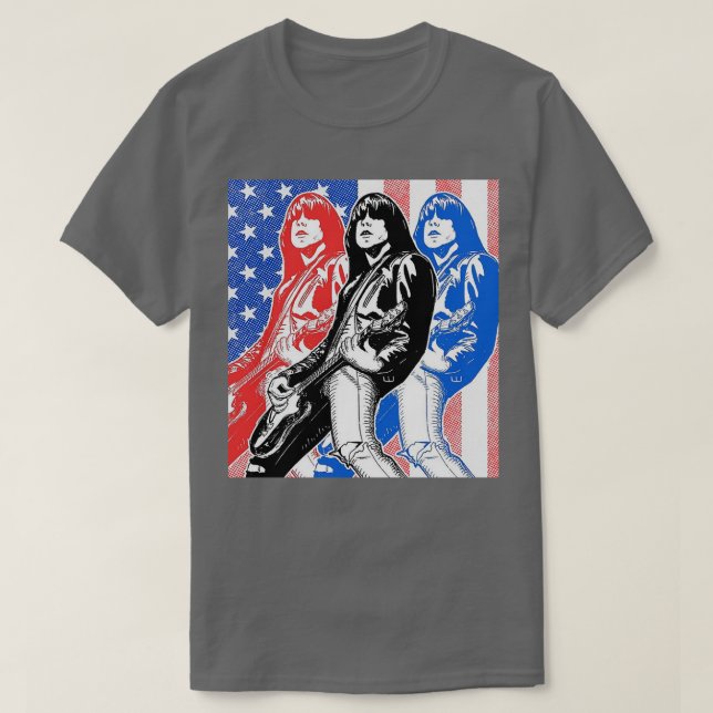 Camiseta Presentes clássicos do rock-punk (Frente do Design)