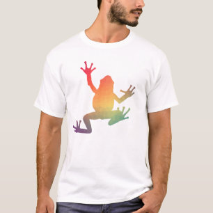 Camiseta Presentes Coloridos de Gradiente para Amantes de R