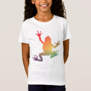 Camiseta Presentes Coloridos de Sobrecarga de Sapo Gradient