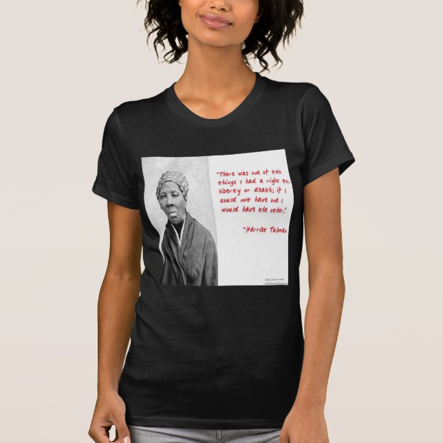 Camiseta Presentes com a Citação "Liberdade ou Morte" de Ha (Frente)