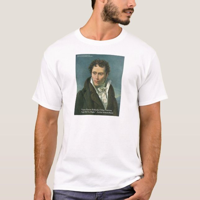 Camiseta Presentes com a Citação "Nações se Riem" de Arthur (Frente)