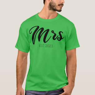 Camiseta Presentes Combinando Casamento Mulheres Sra