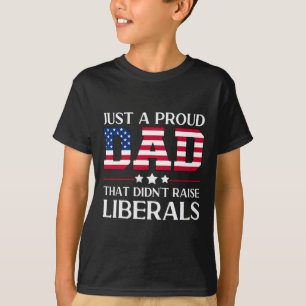 Camiseta Presentes Conservadores Pai Engraçado Republicano