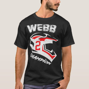 Camiseta Presentes Cooper 2 Webb Supercross e Motocross CW2