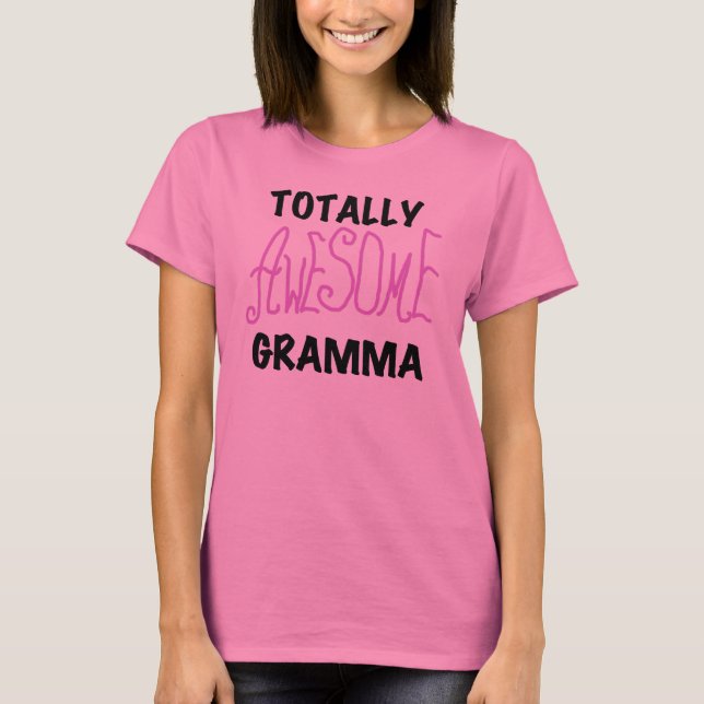 Camiseta Presentes cor-de-rosa totalmente impressionantes (Frente)