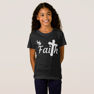 Camiseta Presentes cristãos para mulheres cristãs dão fé