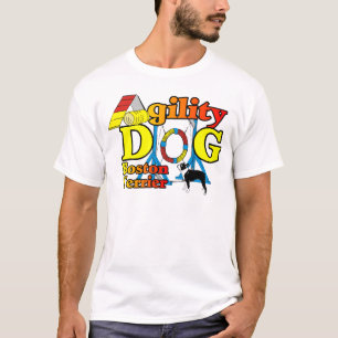 Camiseta Presentes da agilidade de Boston Terrier