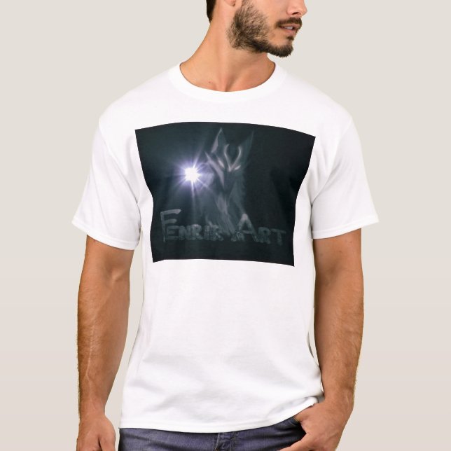 Camiseta Presentes da arte de Fenrir (Frente)