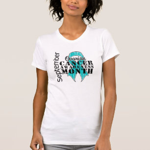 Camiseta Presentes da fita do mês da consciência do cânc