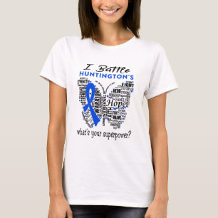 Camiseta Presentes da fita do Mês de Consciência de Hunti