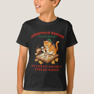 Camiseta Presentes da Oficina de Panificação do Natal do Ga