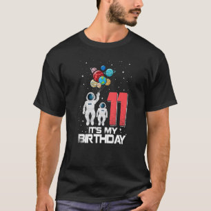 Camiseta Presentes de 11 anos é o meu filho de Aniversário