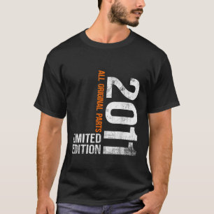 Camiseta Presentes de 15 anos de idade Vintage 2011 Menino
