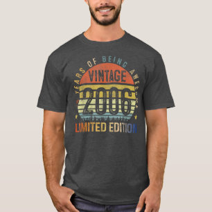 Camiseta Presentes de 16 anos Vintage 2006 Limited Edition