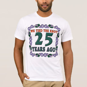 Camiseta Presentes de 25 de Aniversário