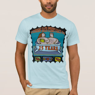Camiseta Presentes de 25 de Aniversário