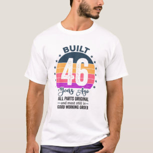 Camiseta Presentes de 46 anos Vintage 1976 Limited Edition