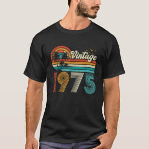 Camiseta Presentes De 50 Anos Vintage 1975 Engraçado 50º