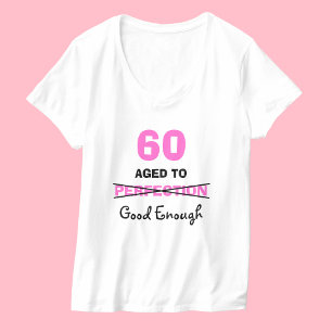 Camiseta Presentes de 60º aniversário para mulheres camiset