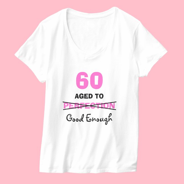 Camiseta Presentes de 60º aniversário para mulheres camiset (Criador carregado)