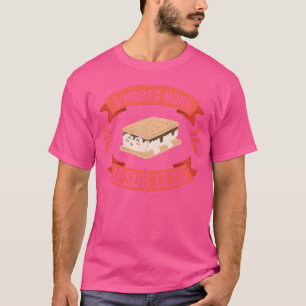Camiseta Presentes de acampamento e caminhada com mais Jesu